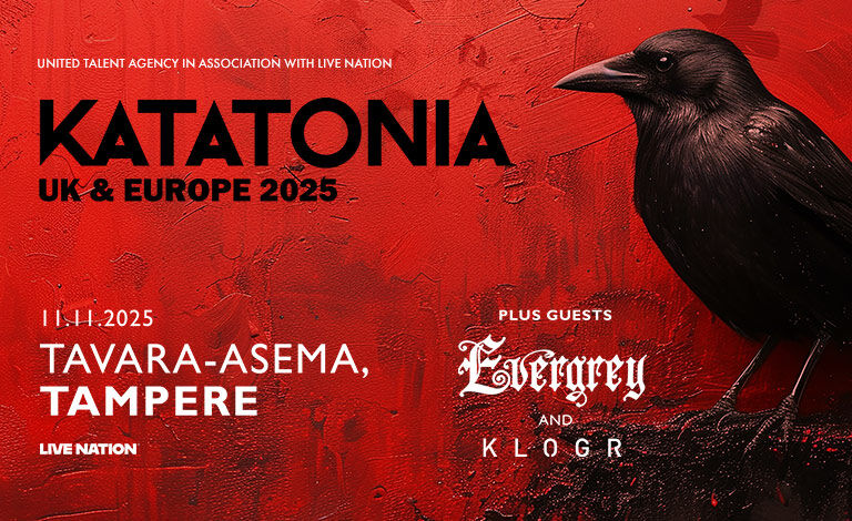 KATATONIA (SWE) UK & EUROPE TOUR 2025 Liput