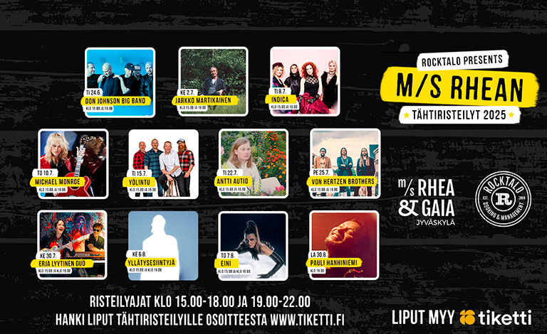 M/S Rhean Tähtiristeilyt 2025 Liput