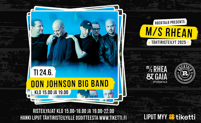 M/S Rhean Tähtiristeilyt: Don Johnson Big Band (klo 15:00) Liput