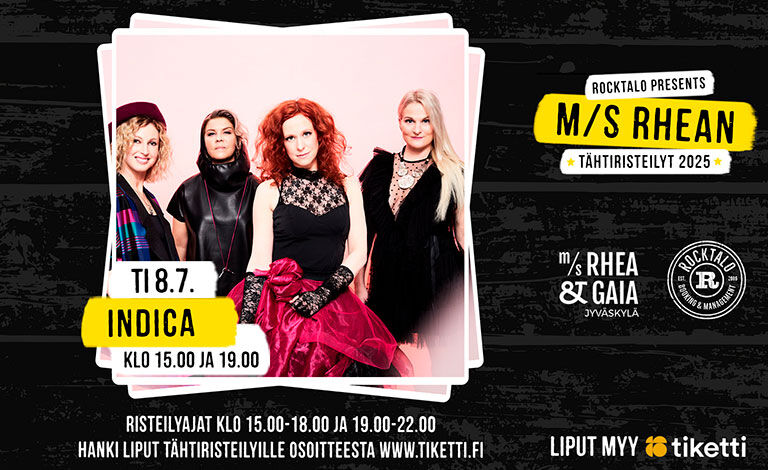 M/S Rhean Tähtiristeilyt: Indica (klo 19:00) Liput