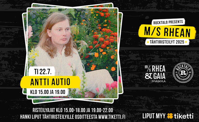 M/S Rhean Tähtiristeilyt: Antti Autio (klo 19:00) Liput
