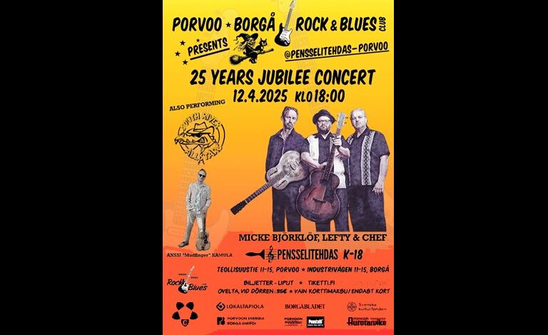 MICKE & LEFTY feat. CHEF 25 Years + Anssi Kamula + South River Allstars Liput