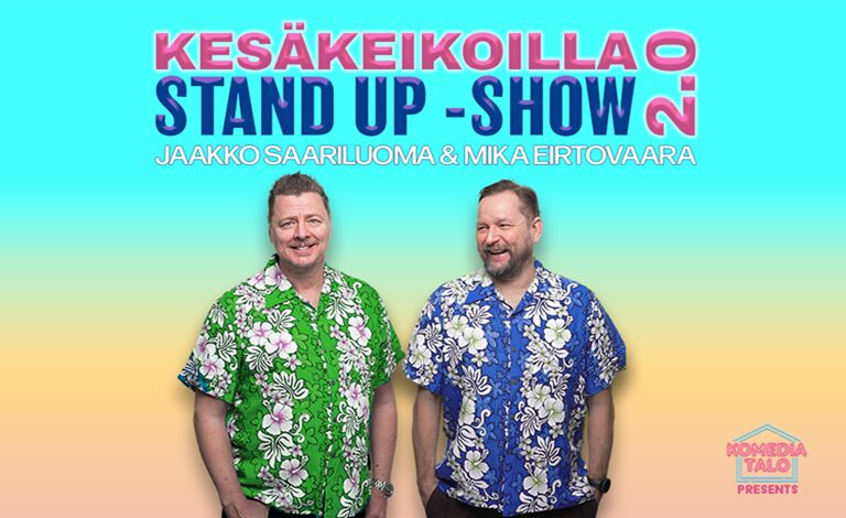 Jaakko Saariluoma & Mika Eirtovaara: Kesäkeikoilla 2.0 Liput