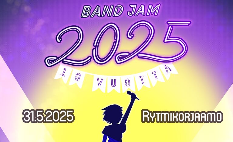 Rytmis Band Jam 10 vuotta Liput