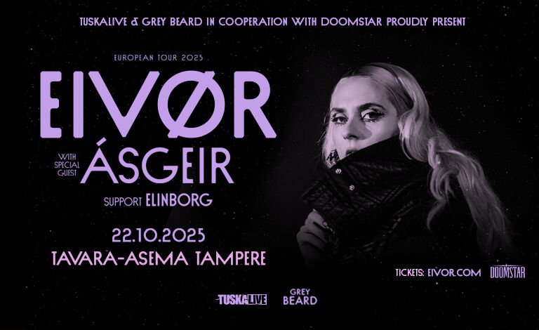 Eivør + Special Guest: Ásgeir & Support: Elinborg Liput
