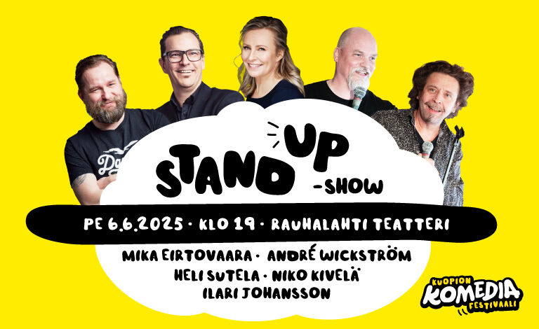 Kuopion Komediafestivaali: Stand Up Show Liput