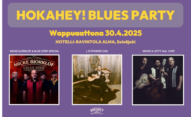 Hokahey Blues Party Liput