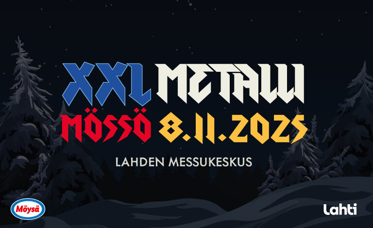 XXL Mössö Metalli 2025 Liput