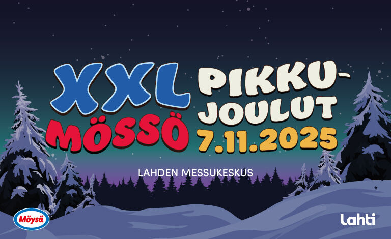 XXL Mössö Pikkujoulut 2025 Liput
