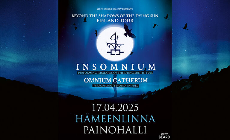 Insomnium, Omnium Gatherum, Cryptic Hatred Liput