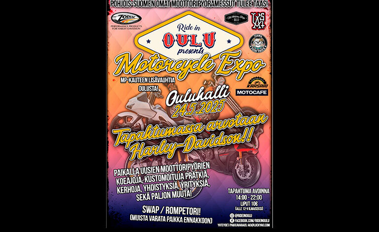 Ride In Oulu Motorcycle Expo Liput