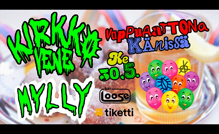 Kirkkovene, Mylly Liput