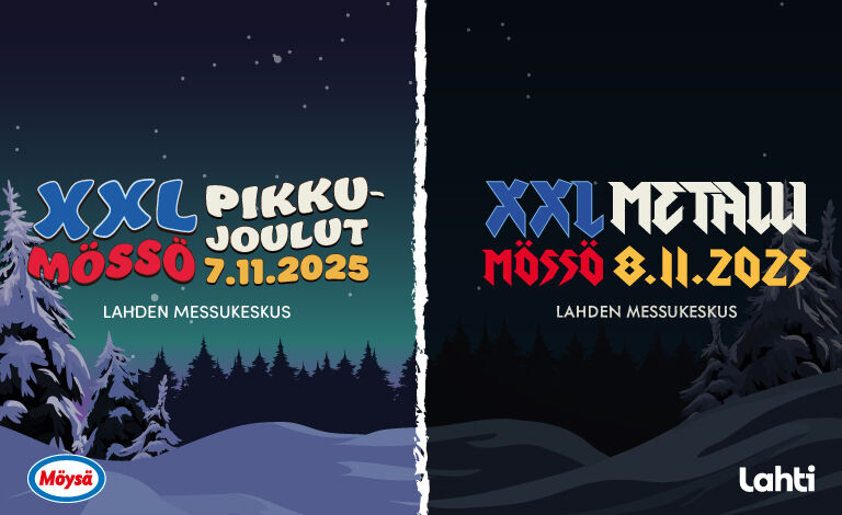 XXL Mössö Pikkujoulut & Metalli 2025 - 2 PÄIVÄÄ Liput