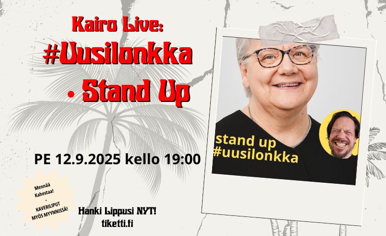 Stand Up #Uusilonkka Liput