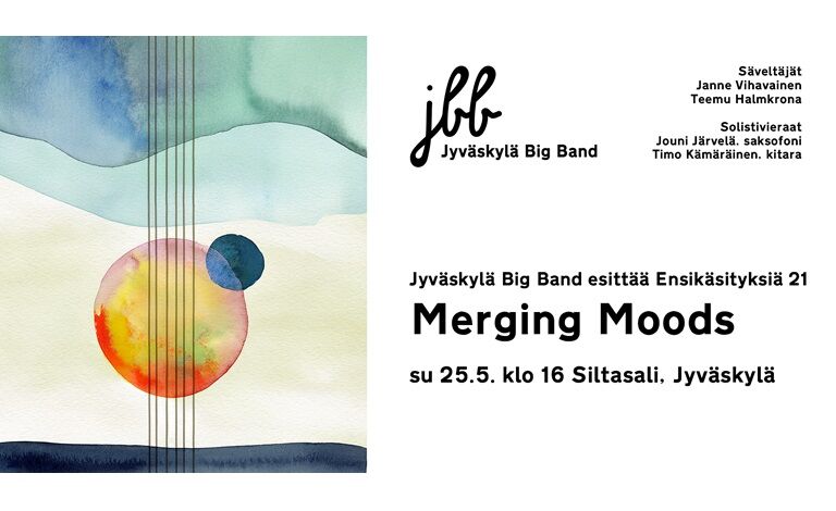 Jyväskylä Big Band: Merging Moods Liput