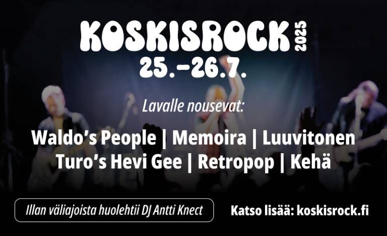 Koskisrock 2025 Liput