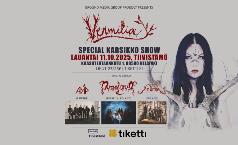 Vermilia, Dymna Lotva, Antsud Metal Project, Folkrim Liput