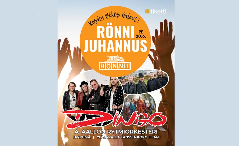 Rönnin Juhannus 2025 Liput