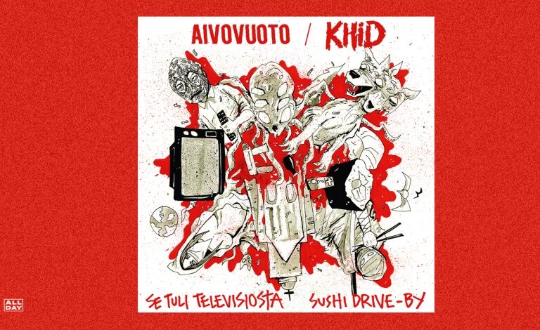 Aivovuoto x Khid: Se tuli televisiosta / Sushi Drive-by 10v. Liput