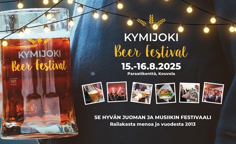 Kymijoki Beer Festival 2025 Liput