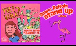 Saana Peltolan Yhet vielä? stand up -show