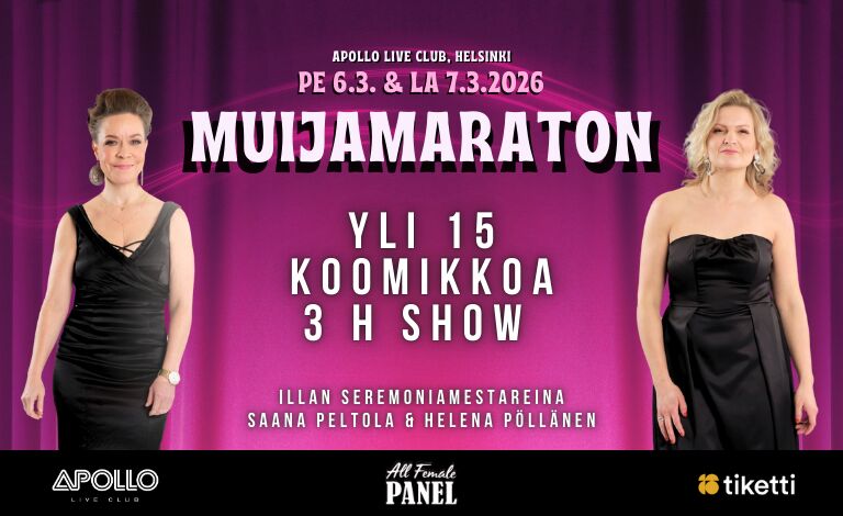 Muijamaraton 2026 Liput