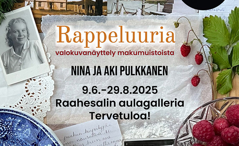 Raahesalin aulagallerian näyttely 9.6.-29.8.2025