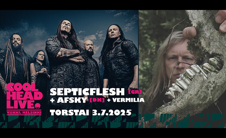 CoolHead Live: Septicflesh (GR) + Afsky (DK) + Vermilia Liput