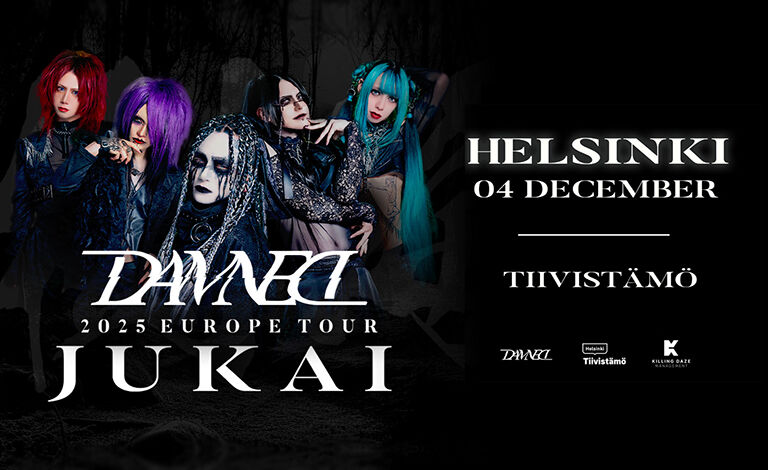 DAMNED (JPN) “JUKAI” EU Tour 2025 Liput