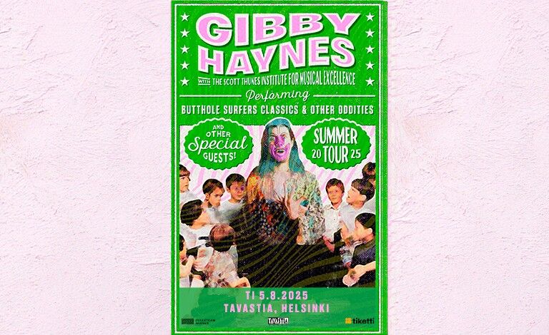 Gibby Haynes with the Scott Thunes Institute of Musical Excellence (USA) Liput