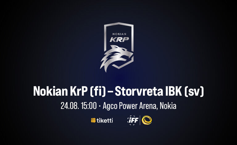 Champions Cup: Nokian KrP - Storvreta IBK Liput