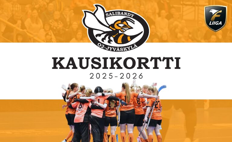 O2-Jyväskylä naiset edustus kausikortti 2025-2026 Liput