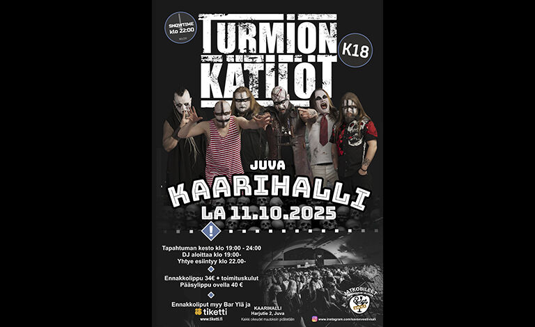 Turmion Kätilöt Liput
