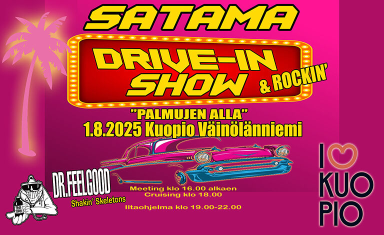 Satama Drive-in Show & Rockin´ Liput