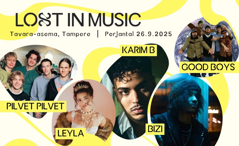 Lost In Music 2025 Liput