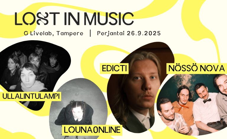 Lost In Music 2025 Liput