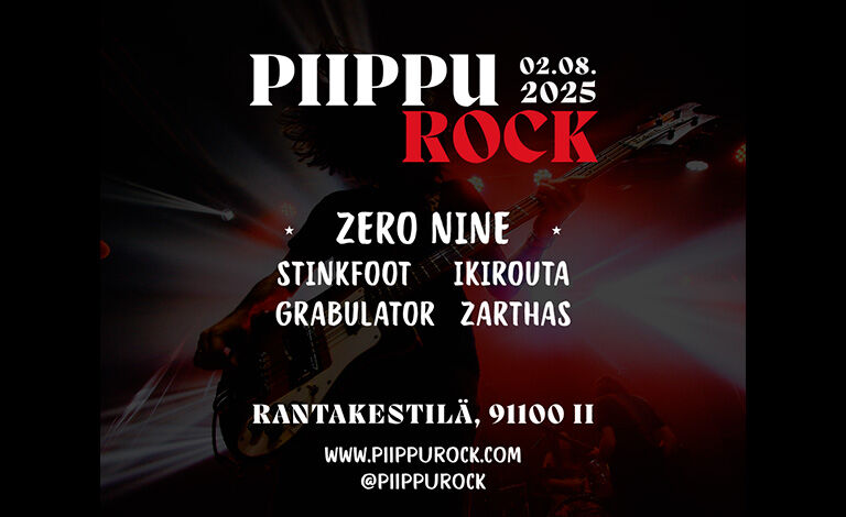 Piippurock 2025 Liput