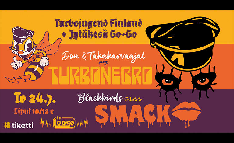 Turbojugend Finland + Jytäkesä Go-Go etkot Liput