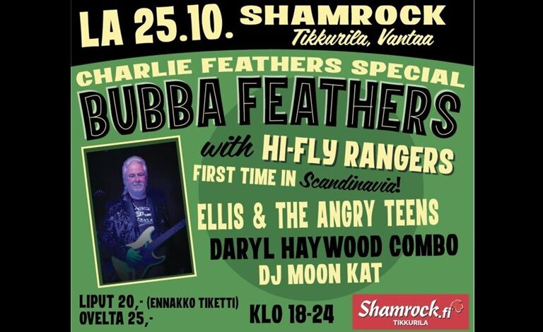 Bubba Feathers with Hi-Fly Rangers Liput