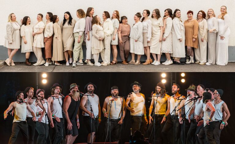 Emma Salokoski Voices & The Spooky Men's Chorale (UK/AUS) Liput