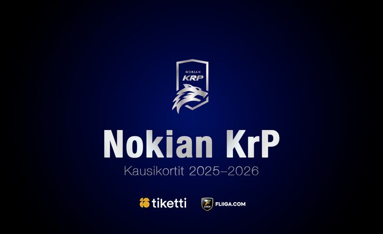 Nokian KrP 2025-2026 kausikortti Liput