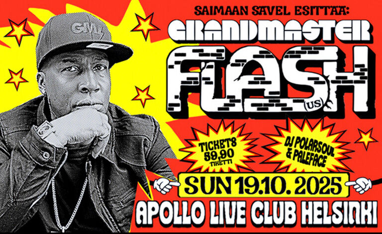 Grandmaster Flash (US) + Paleface & DJ Polarsoul Liput