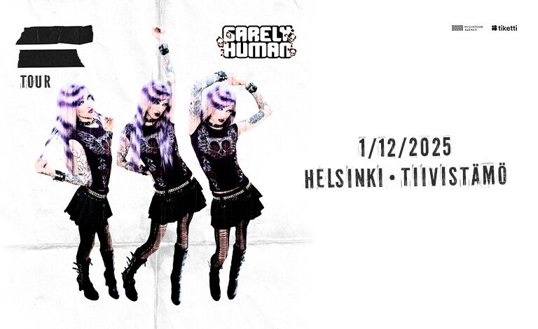 6arelyhuman (USA) Liput