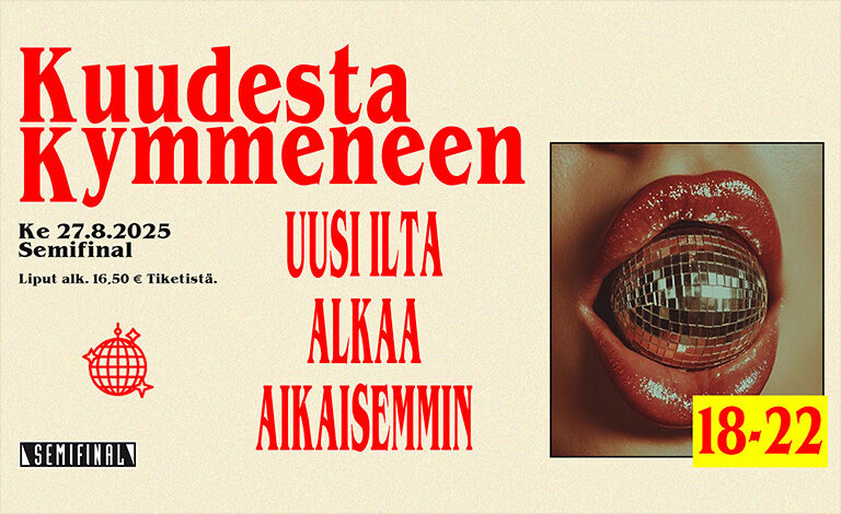 Kuudesta Kymmeneen Liput
