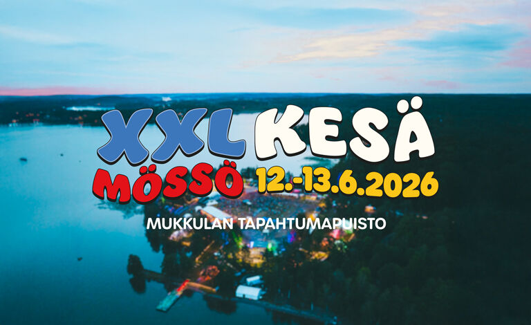 XXL Mössö Kesä 2026 Liput