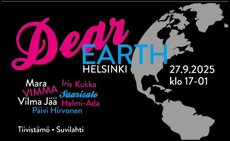 Dear Earth Helsinki Liput