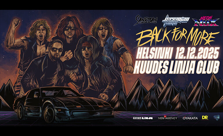 Jeremiah Kane (POL), Neon Nox (SWE), Sandman Liput
