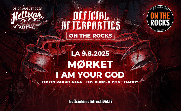 Hellsinki Metal Festival afterparty: Mørket, I Am Your God, On Pakko Ajaa DJs Punis & Bone Daddy Liput