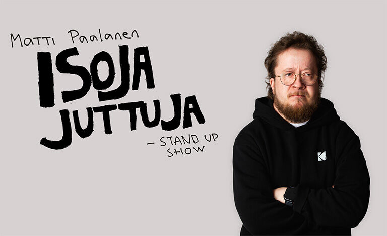 Matti Paalanen: ISOJA JUTTUJA -stand up show Liput