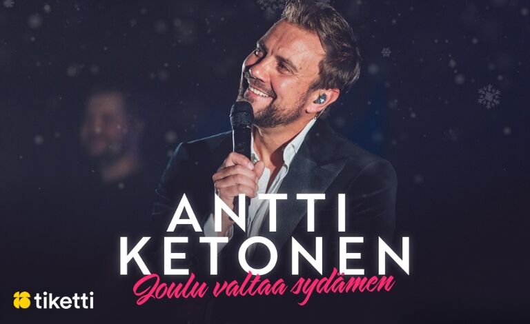Antti Ketonen: Joulu valtaa sydämen Liput